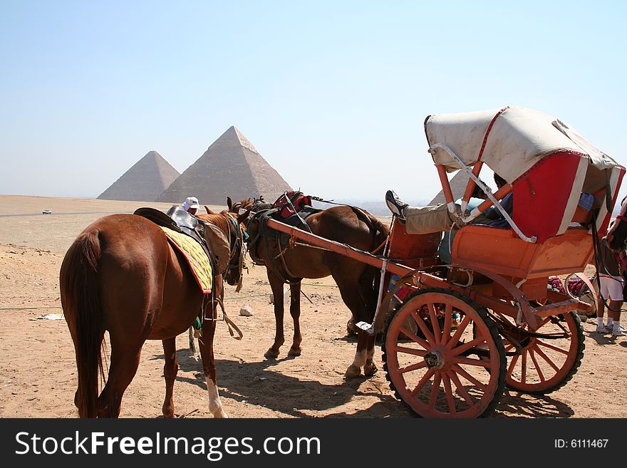 The pyramids in gaza