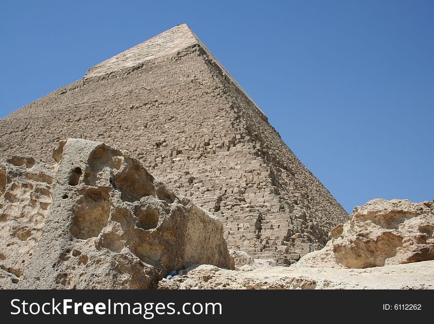 The pyramids in gaza