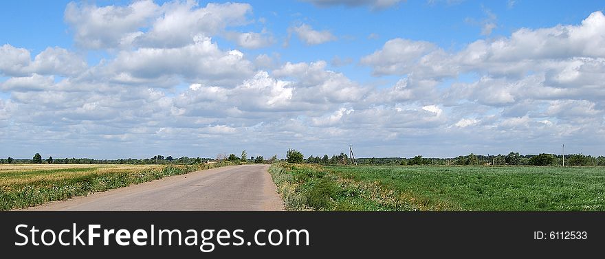 This magnificent landscape is sight of Russia.