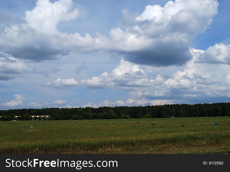 This magnificent landscape is sight of Russia.