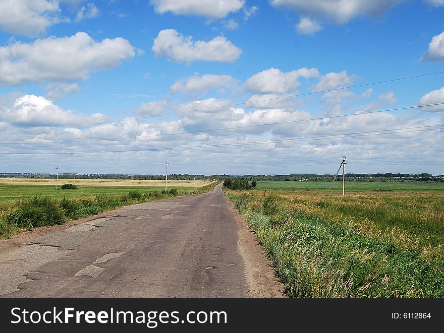 This magnificent landscape is sight of Russia.