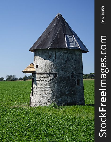 Windmill of Baller in Spalov Czech republic. Windmill of Baller in Spalov Czech republic