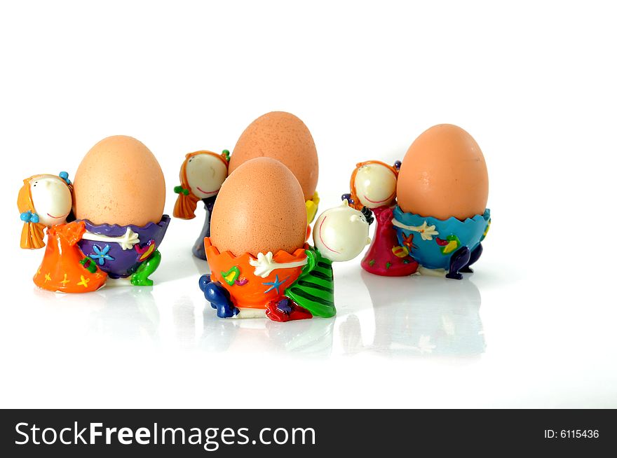 eggs isolated on a white background. eggs isolated on a white background.