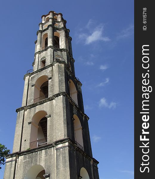 Manaca Iznaga Tower, in The Ingenios Valley, Trinidad, Cuba
