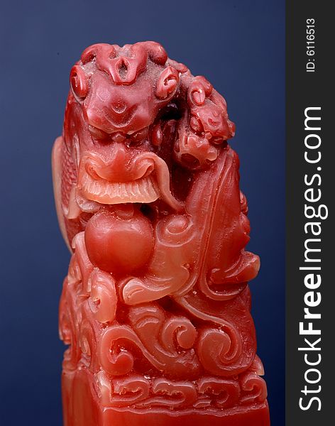 Chinese Dragon Stone Seal