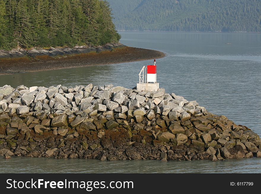 Lighthouse on the BC coast