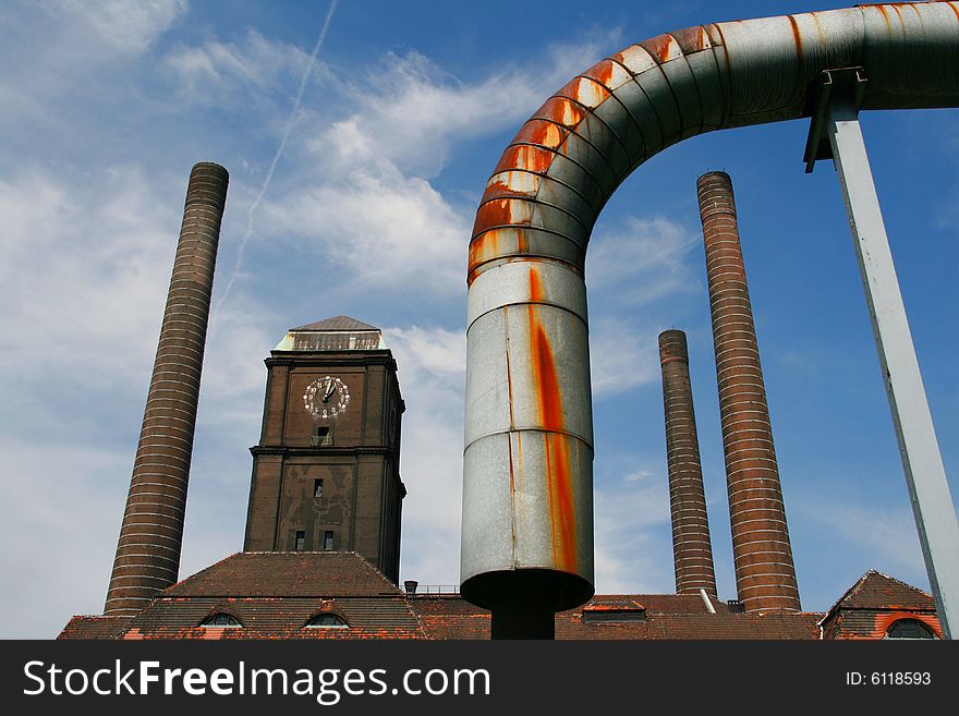 Heat and power plant in Bytom, Silesia (Poland)