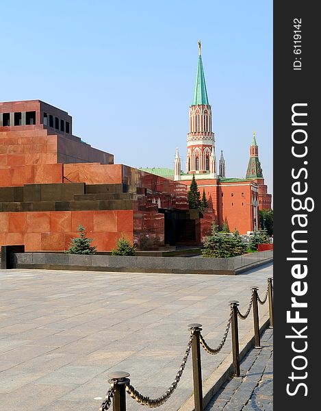 The Lenin's tomb, Moscow, Russia
