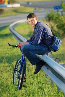 Bicyclist Royalty Free Stock Images Bicyclist Royalty Free Stock Images