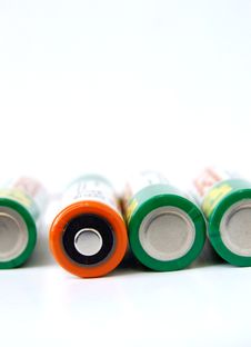 Batteries Royalty Free Stock Image Batteries Royalty Free Stock Image