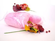 Two Paper Flower Candy Floss H Stock Photos Two Paper Flower Candy Floss H Stock Photos