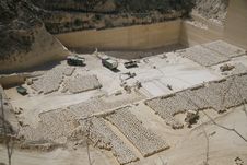 Sandstone Quarry On Malta Royalty Free Stock Image Sandstone Quarry On Malta Royalty Free Stock Image