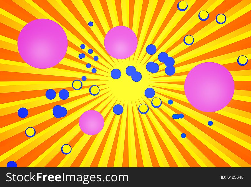 Picture of an Abstract colorful background