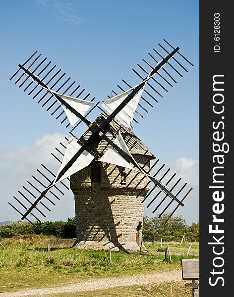 Classic French Windmill