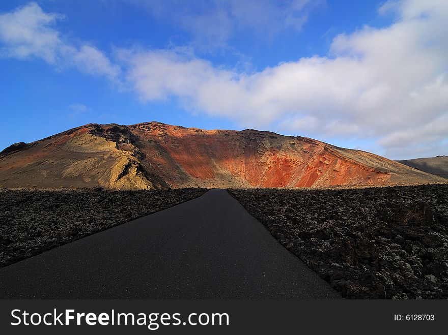 Road To Old Volcano