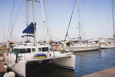 Yachts In Harbor Stock Images Yachts In Harbor Stock Images