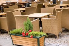 Restaurant Willow Chairs Tables Stock Images Restaurant Willow Chairs Tables Stock Images