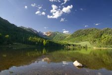 Mountain Lake Royalty Free Stock Image