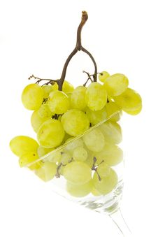 Grapes In Glass Stock Images Grapes In Glass Stock Images