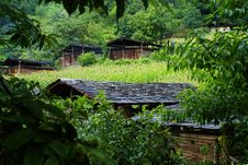 Cottage Of The Dulong Nationality Royalty Free Stock Photos Cottage Of The Dulong Nationality Royalty Free Stock Photos