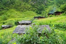 Cottage Of The Dulong Nationality Stock Images Cottage Of The Dulong Nationality Stock Images