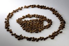 Coffee Beans Cup Royalty Free Stock Image Coffee Beans Cup Royalty Free Stock Image