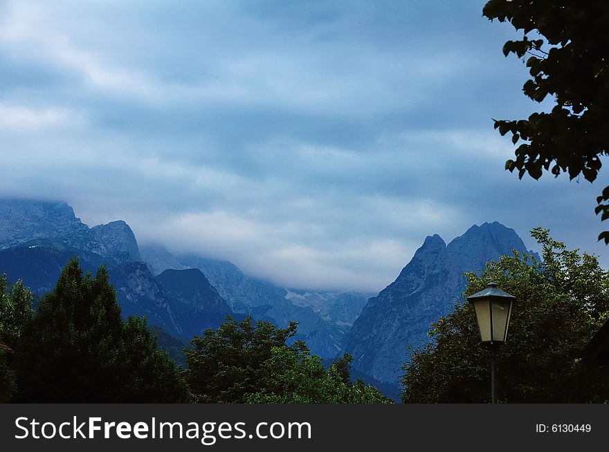 Stormy Zugspitze