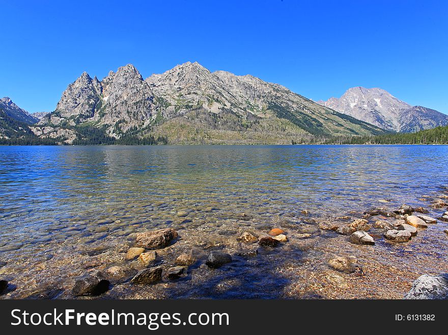 Jenny Lake in Grand Teton