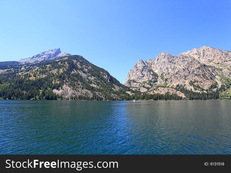 The Jenny Lake in Grand Teton