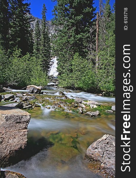 The Hidden Falls in Grand Teton