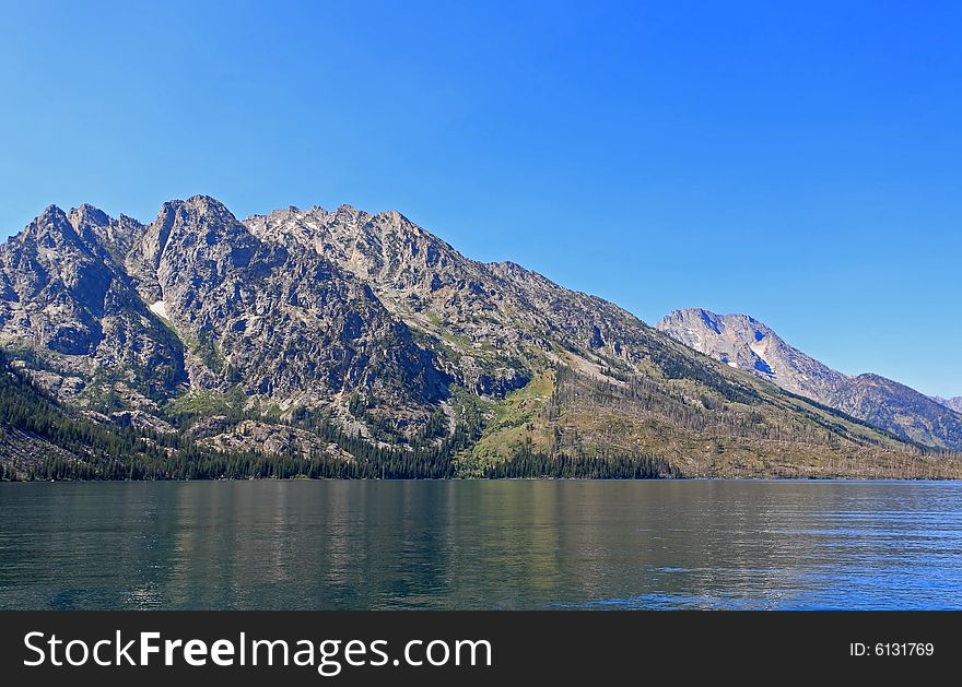 The Jenny Lake In Grand Teton