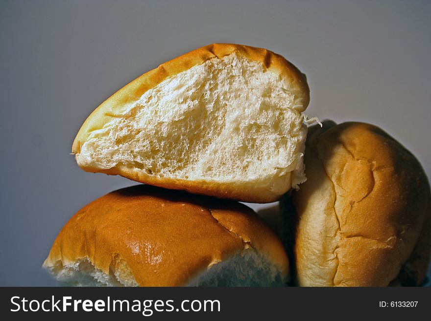 A close up photograph of bread