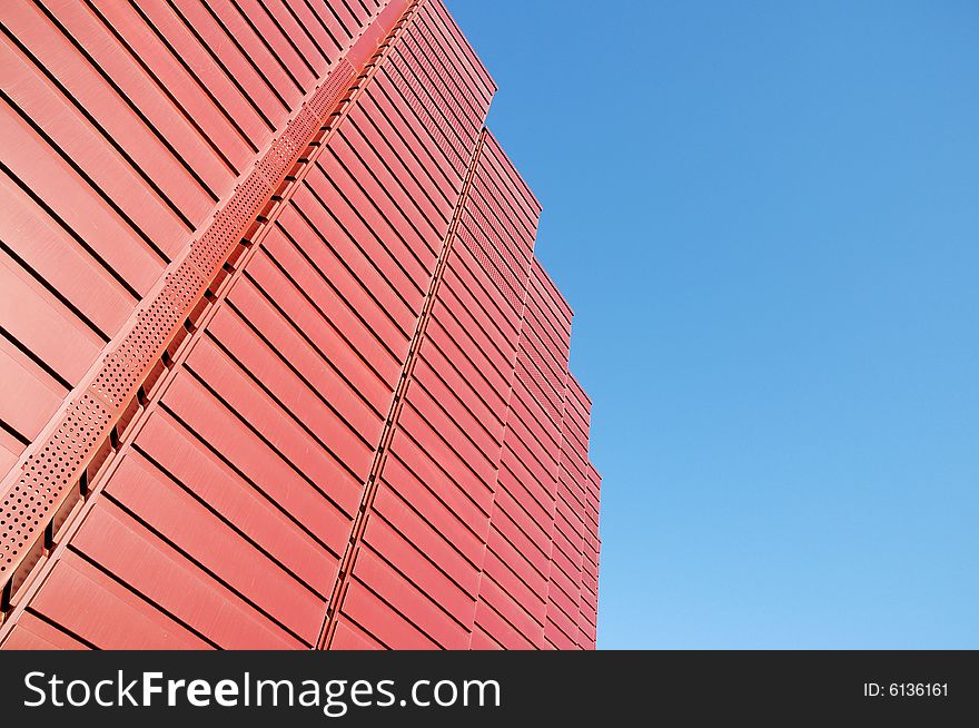 Modern building in beijing city