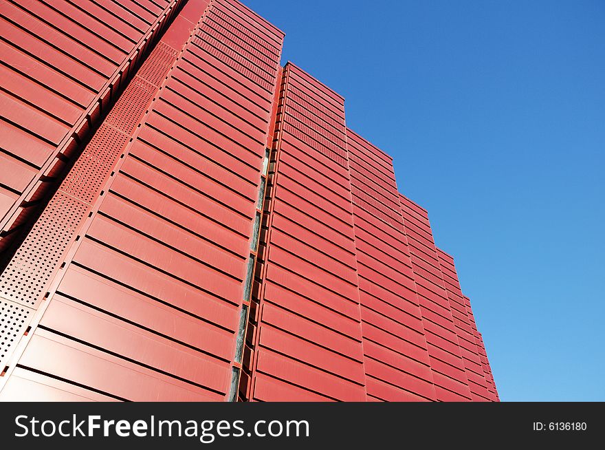 Modern building in beijing city