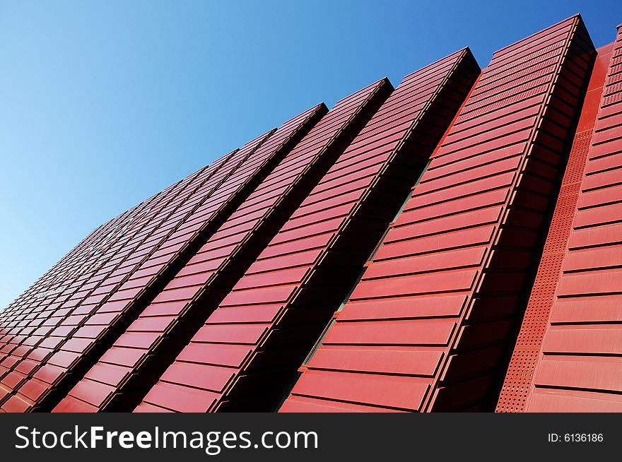 Modern building in beijing city