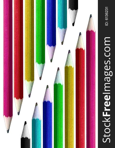 Multicolored Pencils