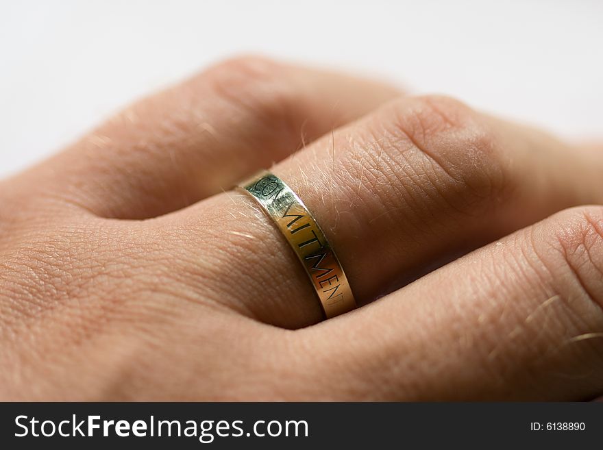 Wedding rings - symbols on unity and fidelity. Wedding rings - symbols on unity and fidelity