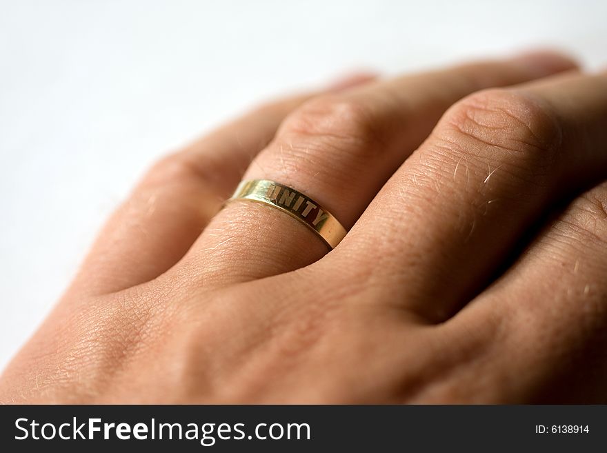 Wedding rings - symbols on unity and fidelity. Wedding rings - symbols on unity and fidelity