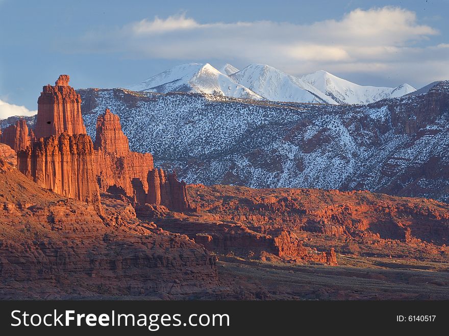 This image was taken outside of Arches National Park, UT. This image was taken outside of Arches National Park, UT