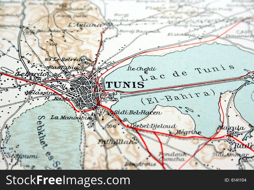 Tunis, Tunisia, the way we looked at it in 1949