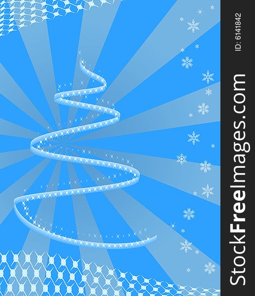 Winter background. Vector illustration