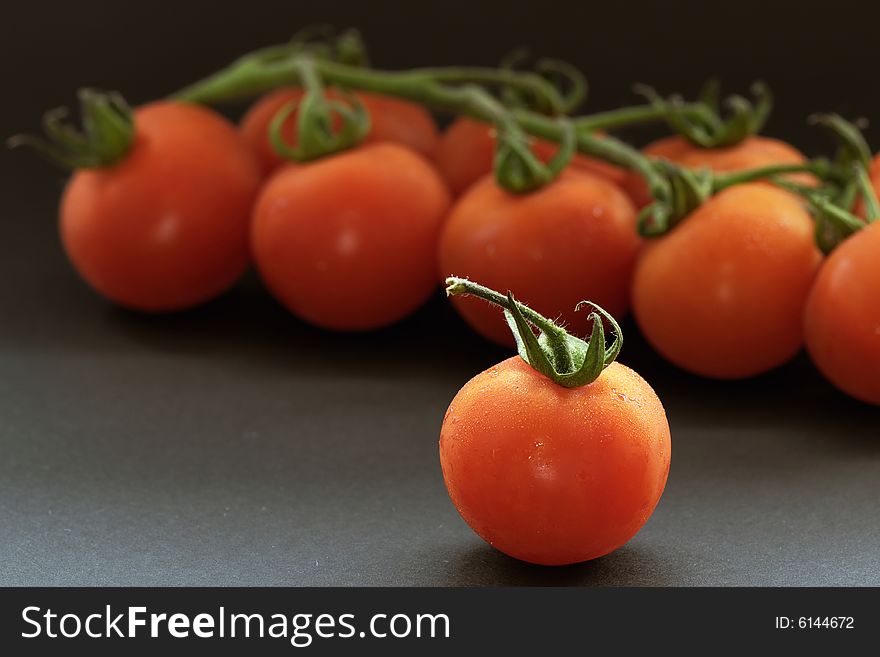 Outstanding tomato from the bunch. Outstanding tomato from the bunch