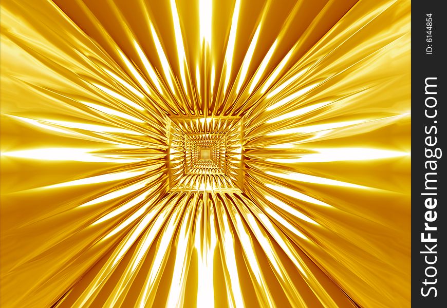 Abstract gold tracery beautiful pattern. Abstract gold tracery beautiful pattern