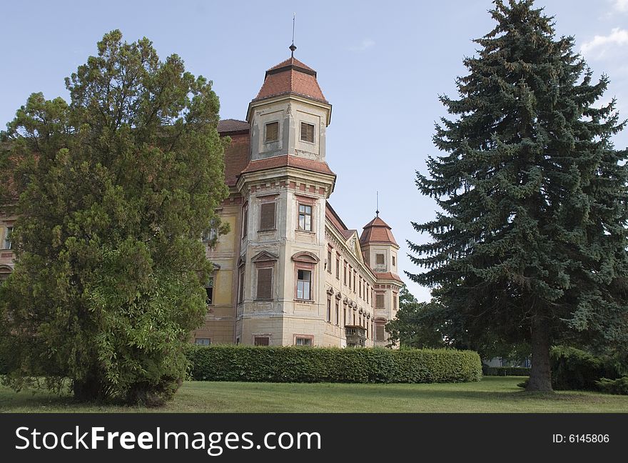 Baroque chateau -Holešov (czech republic)