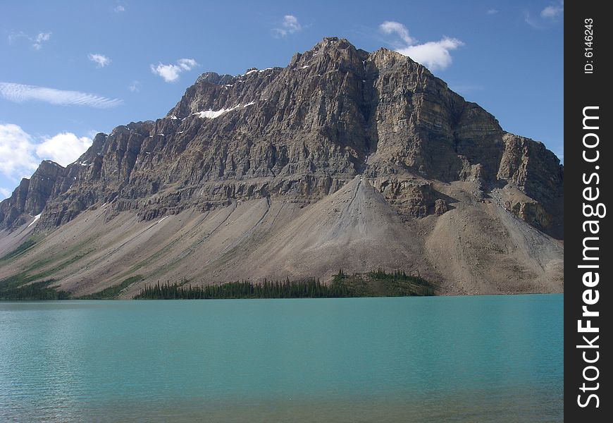 Beautiful rocky mountains of Canada in North America. Beautiful rocky mountains of Canada in North America