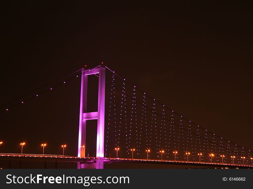 Bosphorus bridge at Night
