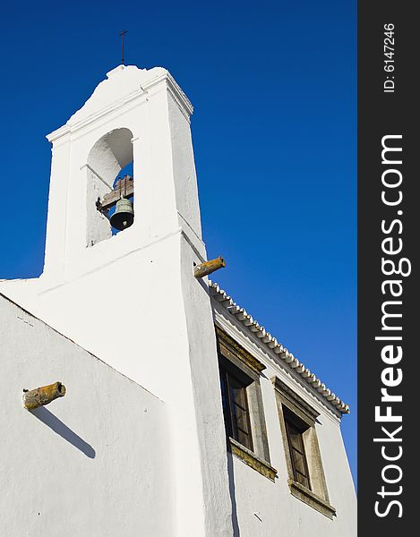 Bell tower in Monsaraz, Alentejo, Portugal