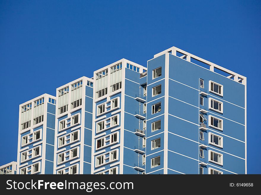 Block of flats in Beijing suburb, CHINA