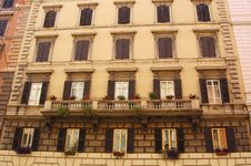 Apartment In Rome Stock Photography