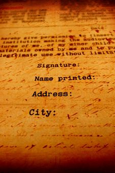 Printed Paper Royalty Free Stock Images Printed Paper Royalty Free Stock Images